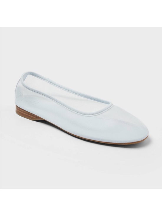 a new day Shoes - A New Day Mel Light Blue Ballet Flat Memory Foam